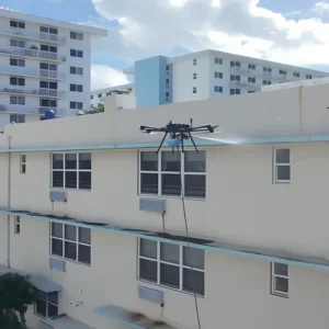 Ocean Five Hotel exterior cleaning project